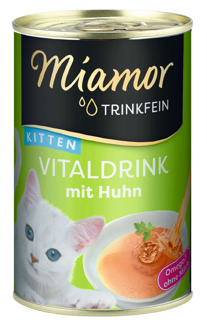 Miamor Trinkfein Vitaldrink Kitten mit Huhn 135 ml